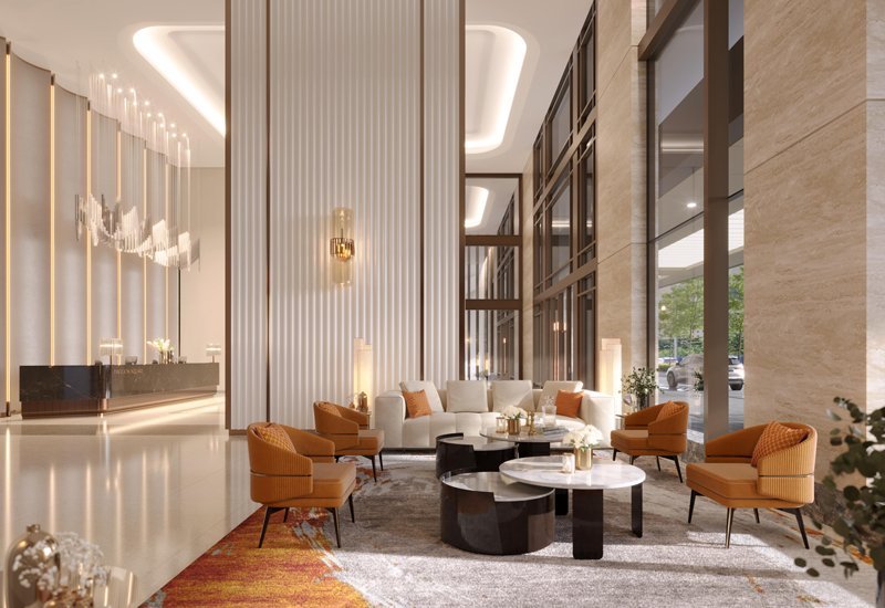 Grand lobby at Pavilion Square